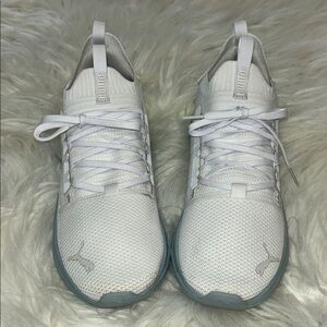 Puma White SoftRide Sneakers 9 Like New